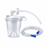 Drive Medical Suction Canister 800 mL with automatic shutoff lid