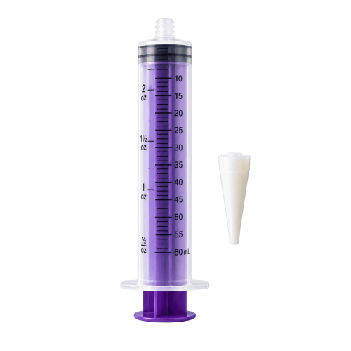 Vesco 60 mL ENFit Syringe for enteral irrigation